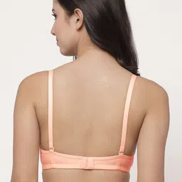 Docare Pack Of 3 Lightly Padded Full Coverage Cotton T-shirt Bra With All Day Comfort image 3