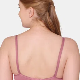 Tweens Pack Of 2 Full Coverage Non Padded Seamless Cotton T-shirt Bra With All Day Comfort image 5