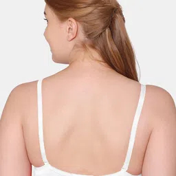 Tweens Pack Of 2 Full Coverage Non Padded Seamless Cotton T-shirt Bra With All Day Comfort image 4