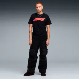 puma F1 Essentials Logo Men Regular Fit T-shirt image 3