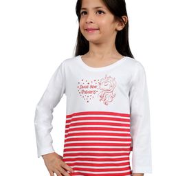 3PIN Girls Striped Round Neck Cotton T-shirt-picture-42
