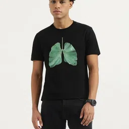 United Colors of Benetton Men Graphic Printed Round Neck Pure Cotton T-shirt-picture-51
