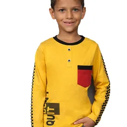 3PIN Boys Typography Printed Cotton T-shirt-picture-31