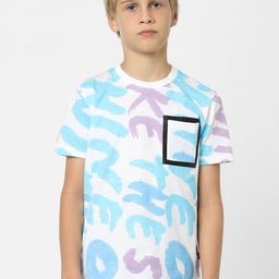 Jack & Jones Junior Boys Typography Printed Cotton T-shirt-picture-29
