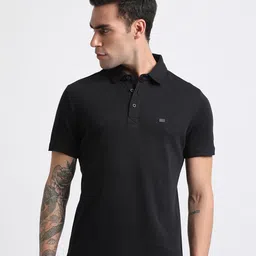 THE BEAR HOUSE Polo Collar Slim Fit Pure Cotton T-shirt-picture-17