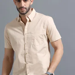 The Roadster Lifestyle Co Pure Cotton Half Sleeve Shirts-picture-18