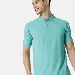 Campus Sutra Men Blue V-Neck T-shirt-picture-30