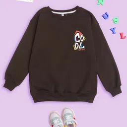 NUSYL Kids Graphic Printed Oversized Sweatshirt-picture-24