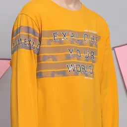 Monte Carlo Boys Typography Printed Pure Cotton T-shirt image 3