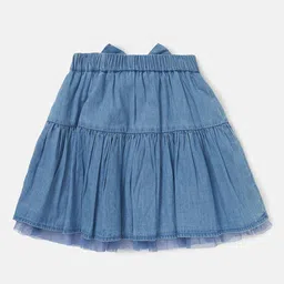 Angel & Rocket Girls Denim Flared Skirts image 3