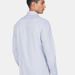 AD By Arvind Men Striped Pure Cotton Formal Shirt image 4