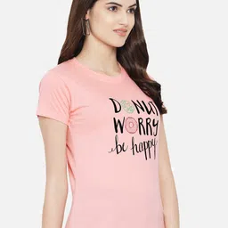 Fabflee Pack of 3 Printed Round Neck Cotton T-shirts image 4