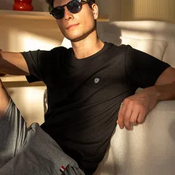 Lux Cozi Pack Of 3 Pure Cotton Lounge T-shirts image 5