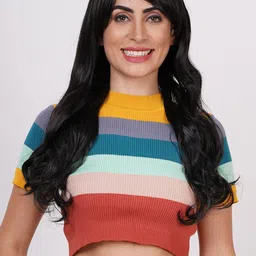 CRIBE Long Wavy With Fringe Full Head Hair Wig - Natural Brown-image-23