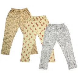 IndiWeaves Girls Pack Of 3 Conversational Printed Pure Cotton Capris-picture-16