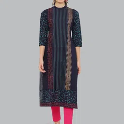 EZIS FASHION Women Geometric Printed Kurta-picture-46