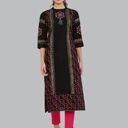 EZIS FASHION Women Ethnic Motifs Printed Kurta-picture-43
