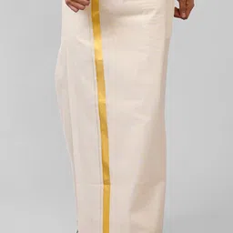 Ramraj Dhoti With Zari Border-picture-41