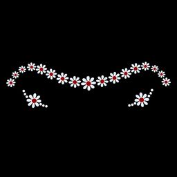 Comet Busters Handcrafted Beautiful Traditional Designer Bindi - BIN2047-White-picture-33