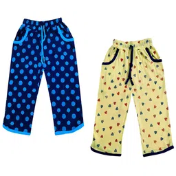 IndiWeaves Girls Pack of 2 Mid-Rise Cotton Printed Capris-picture-13