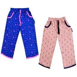 IndiWeaves Girls Pack of 2 Mid-Rise Cotton Printed Capris-picture-15