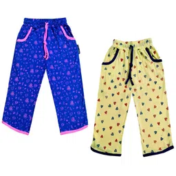 IndiWeaves Girls Pack of 2 Mid-Rise Cotton Printed Capris-picture-10