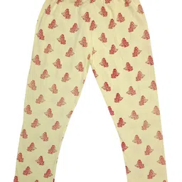 IndiWeaves Girls Pack Of 4 Printed Pure Cotton Capris image 3