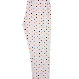 IndiWeaves Girls Pack Of 4 Printed Pure Cotton Capris image 3