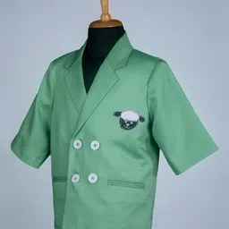 BAYA COUTURE Boys Coat with Capris image 5