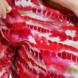 Be You Abstract Printed Bell Sleeves Maternity Fit and Flare Dress image 4