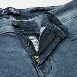 Being Human Men Straight Fit Heavy Fade Stretchable Mid-Rise Jeans image 5