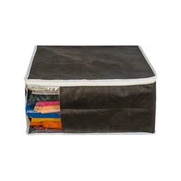 prettykrafts Set of 9 Black Saree Organisers image 3