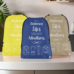 Kuber Industries Yellow Set of 3 Regular Multi-Utility Organisers-picture-15