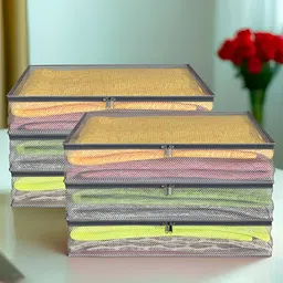 Kuber Industries Grey 6 Pieces Regular Drawer Organiser-picture-30