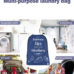 Kuber Industries Blue & Yellow 6 Pcs Printed Shoe Organizers image 4