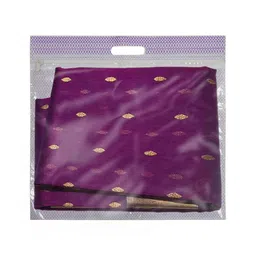 Kuber Industries Pack Of 24 Purple & Brown Solid Wardrobe Cloth Organizer image 3