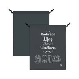 Kuber Industries Grey and Beige 3 Pieces Regular Travel Clothing Organisers image 4