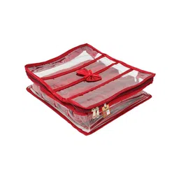 atorakushon Maroon Red Solid Bangle Organisers image 5