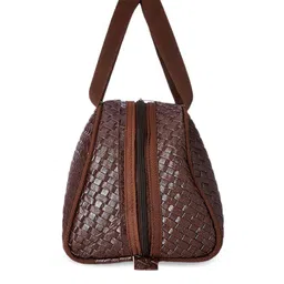 Kuber Industries Brown 2-Pieces Textured Water Resistant Travelling Kit Organisers image 4