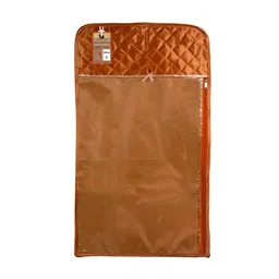 atorakushon Set Of 3 Gold-Toned Solid Non-Woven Saree Organisers image 2