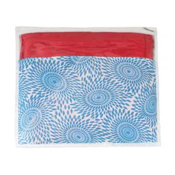 prettykrafts Blue & White Set of 12 Printed Saree Cover Organisers image 4