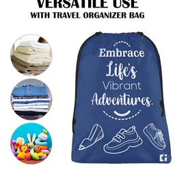 Kuber Industries Navy Blue Set of 6 Regular Multi-Utility Organisers image 5