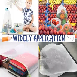 Kuber Industries White 12 PIeces Reusable Handbag Organiser Organisers image 4