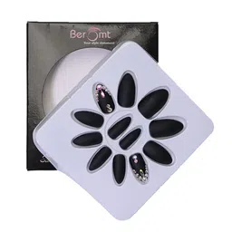 BEROMT 12 Pcs Long-Lasting Reusable Lightweight Salon Finish Press on Nail Tips - 684 image 1