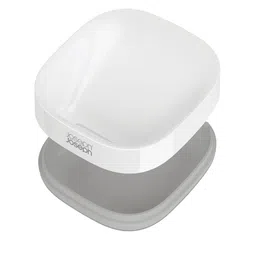 Joseph Joseph Grey & White BPA Free Compact Soap Dish image 3