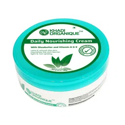 Khadi Organique Daily Nourishing Cream with Shea Butter & Vitamin A - 100 g image 4