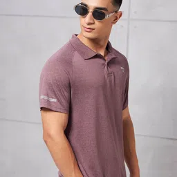 Technosport SS'24 Polo Collar Raglan Sleeves Antimicrobial Slim Fit T-shirt image 3