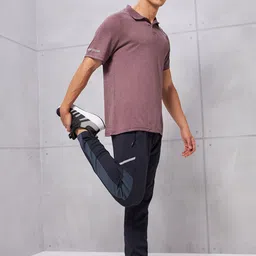 Technosport SS'24 Polo Collar Raglan Sleeves Antimicrobial Slim Fit T-shirt image 5