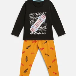 HERE&NOW Boys Printed Night suit-picture-15