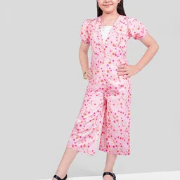 Naughty Ninos Girls Floral Printed Basic Jumpsuit-picture-20